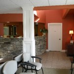 Reception area and front desk